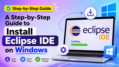 A Step by Step Guide to Install Eclipse IDE on Windows