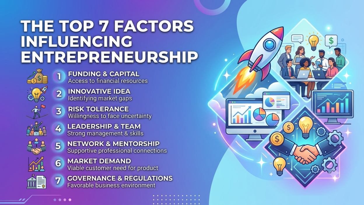 The Top 7 Factors Influencing Entrepreneurship