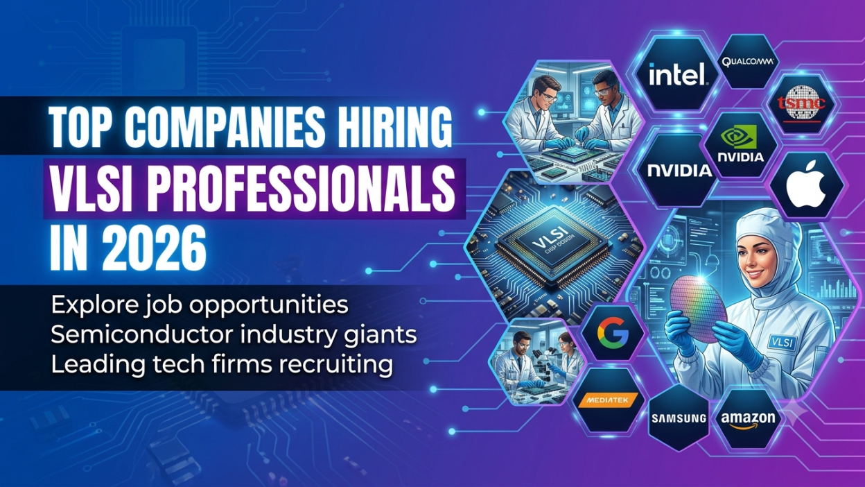 Top Companies Hiring VLSI Professionals In 2026