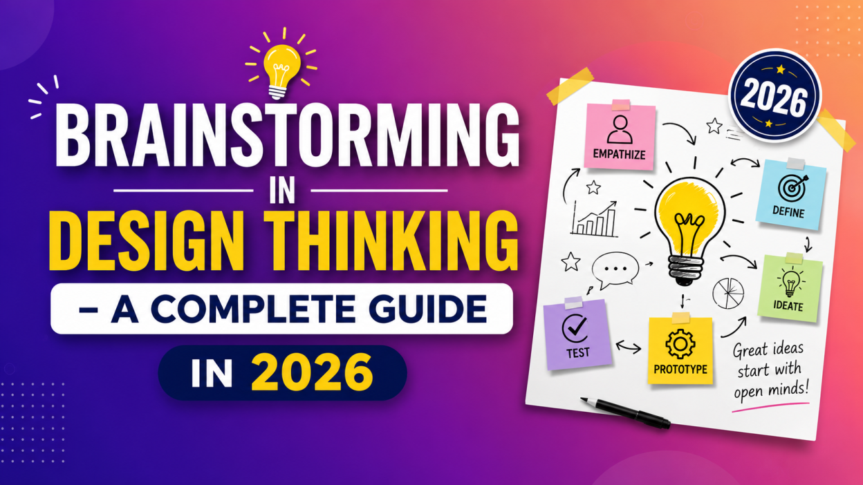 Brainstorming in Design Thinking