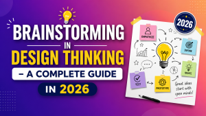 Brainstorming in Design Thinking