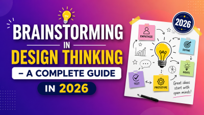 Brainstorming in Design Thinking