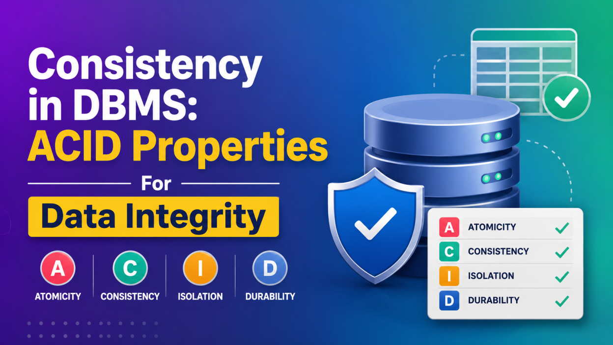 Consistency in DBMS ACID Properties For Data Integrity