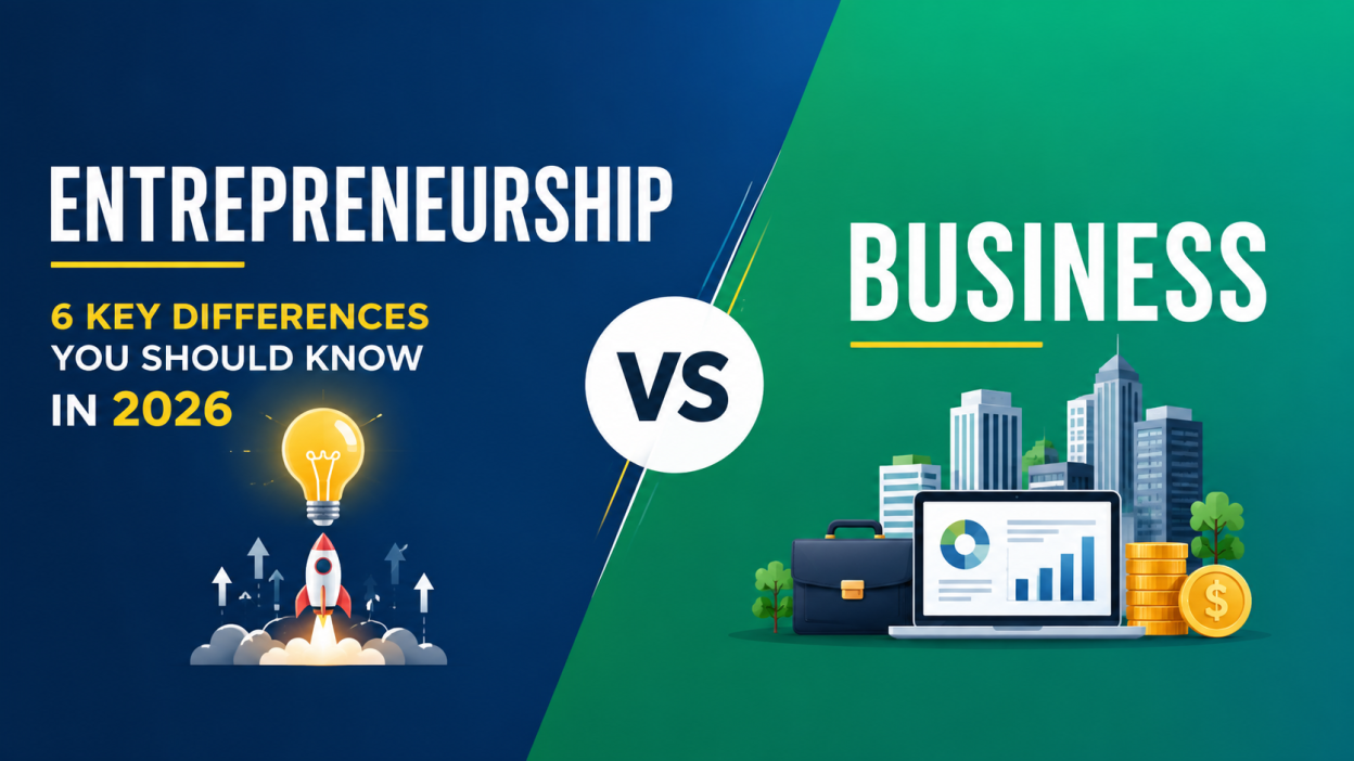Entrepreneurship vs Business