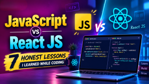 JavaScript vs React JS
