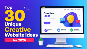 Top 30 Unique Creative Website Ideas for 2026