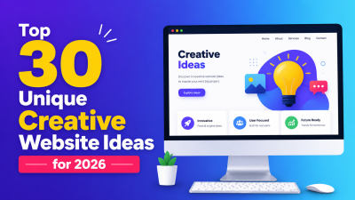 Top 30 Unique Creative Website Ideas for 2026