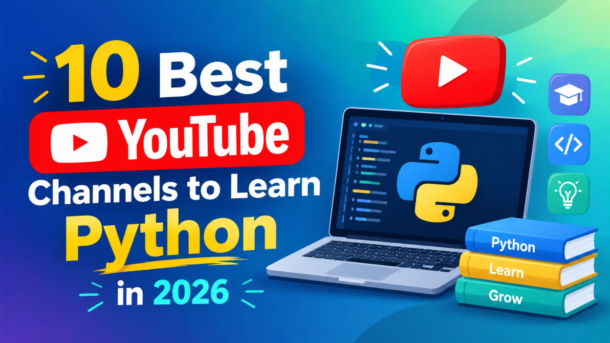 10 Best YouTube Channels to Learn Python in 2026