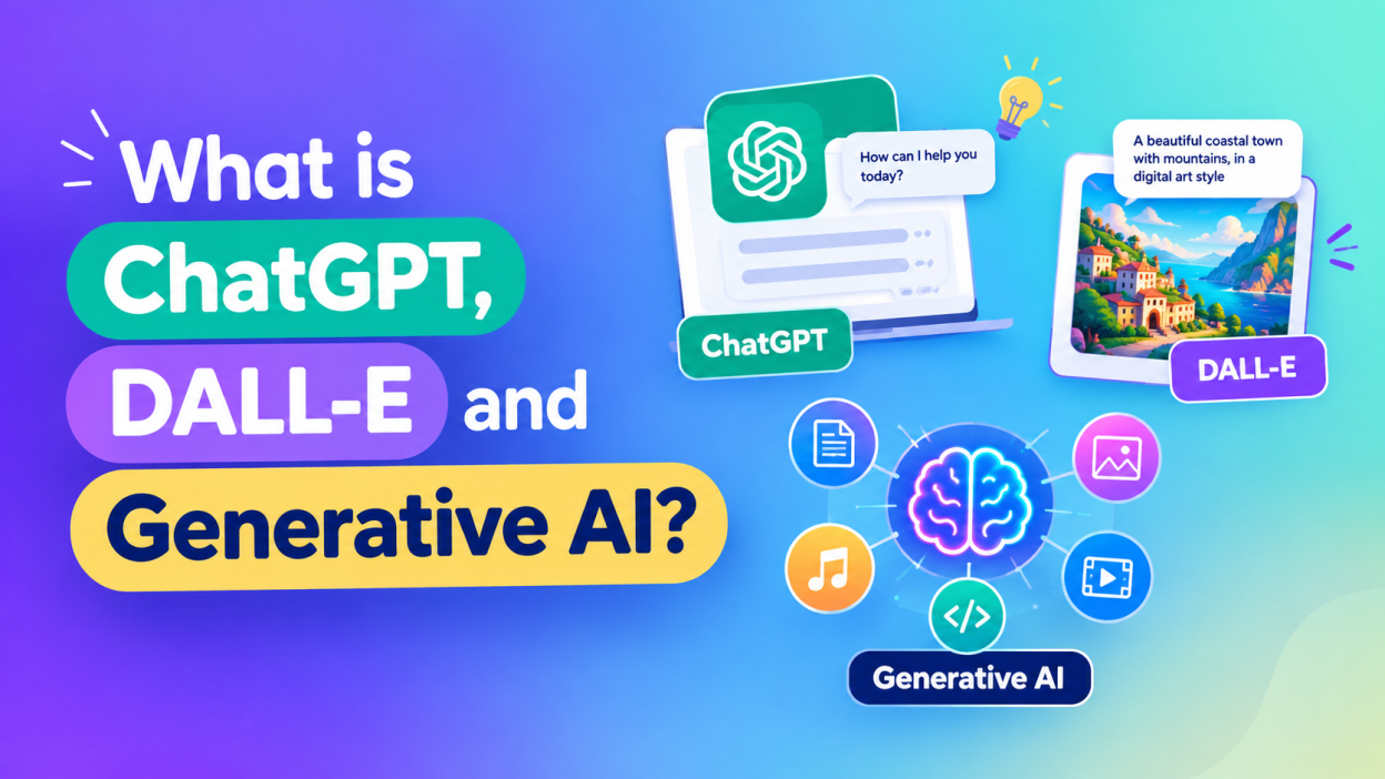 What is ChatGPT, DALL-E and Generative AI