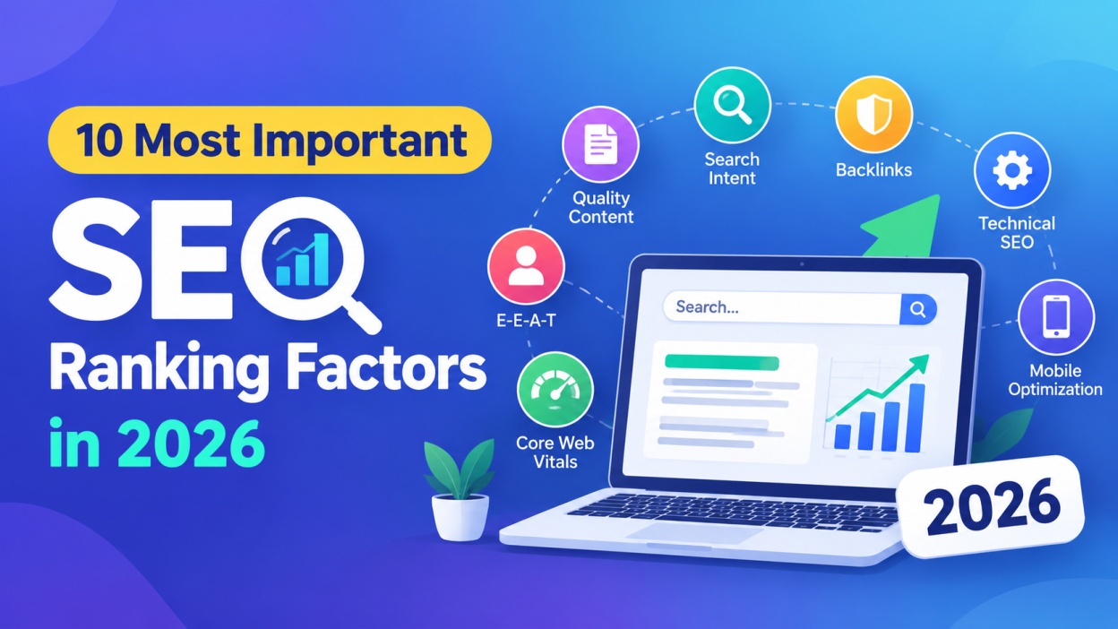 10 Most Important SEO Ranking Factors in 2026