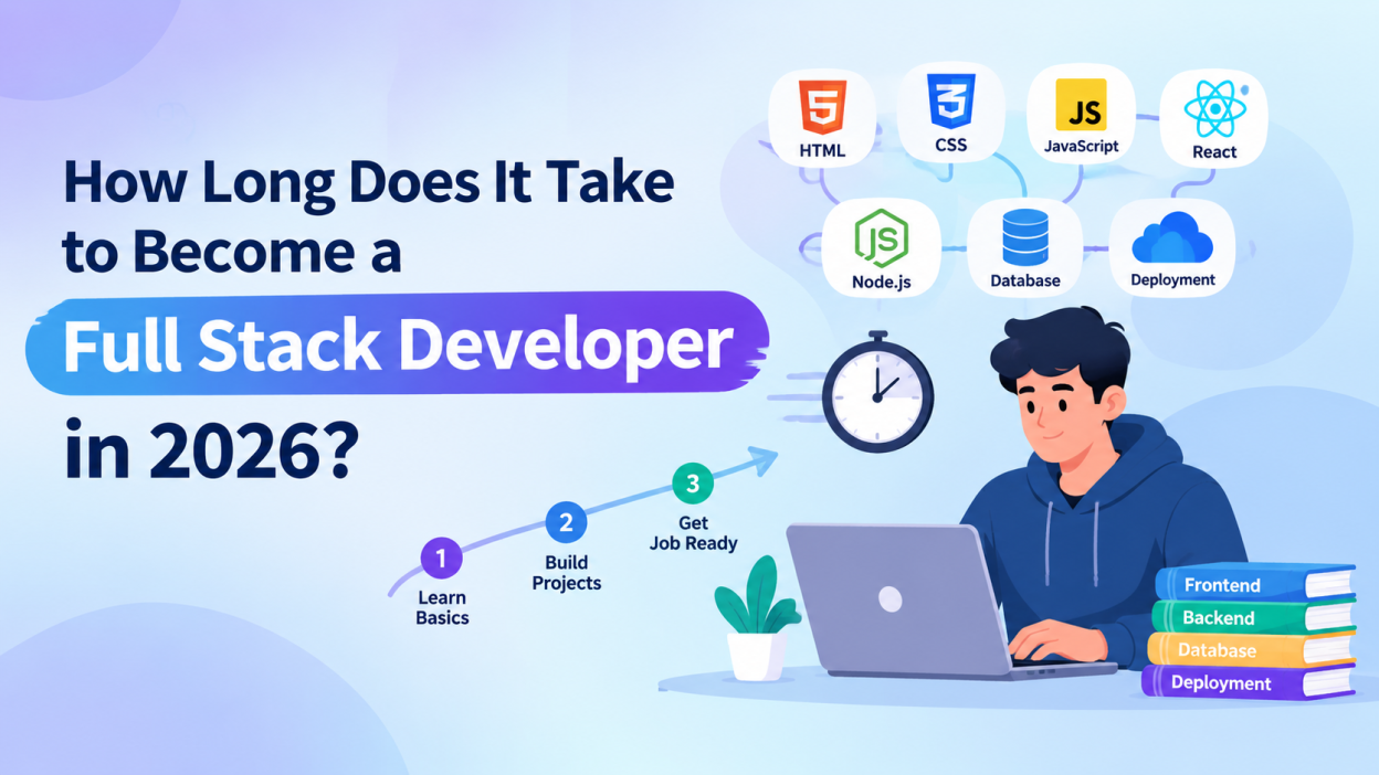 How Long Does It Take to Become a Full Stack Developer in 2026
