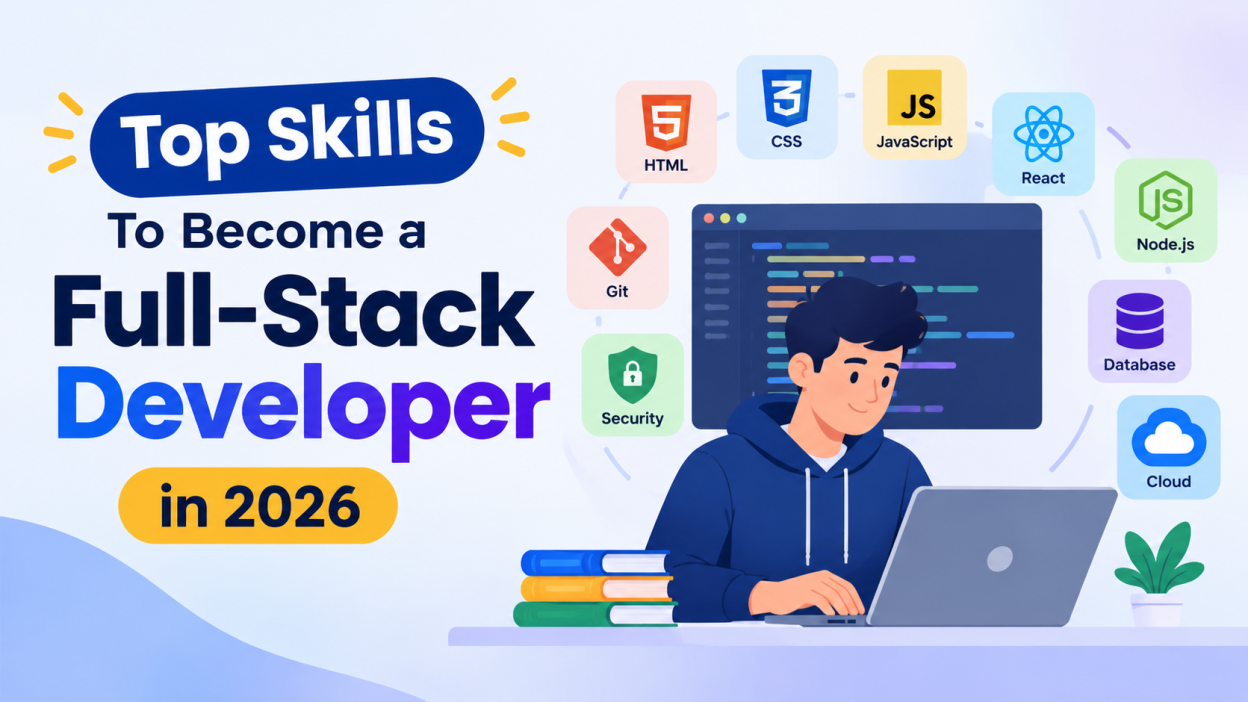 Top Skills To Become a Full-Stack Developer in 2026