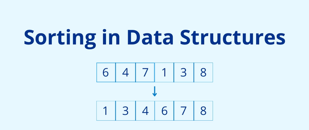 Sorting in Data Structure